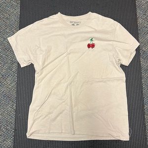 RIOT SOCIETY SHIRT RED SKULL CHERRY LOGO